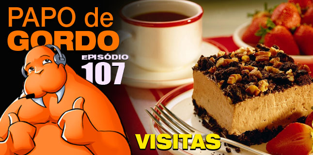 Podcast Papo de Gordo 107 - Visitas
